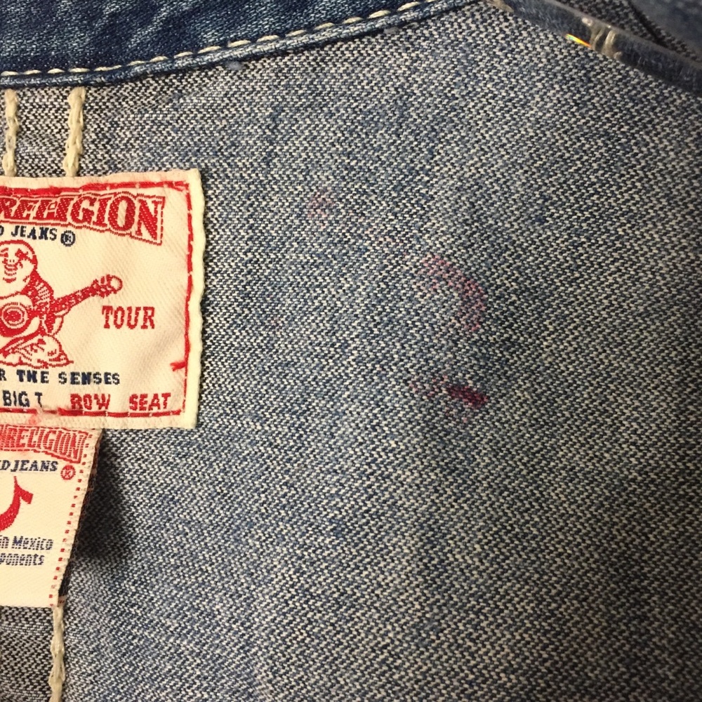 True Religion Jackie T Jean Jacket. Size small - Picture 5 of 5